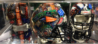 Charles Fazzino Charles Fazzino Denver Broncos Helmet (Mini Size)